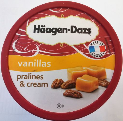 Picture of HAAGEN-DAZ CREME GLACEE PRALINE ET CREME 460ML