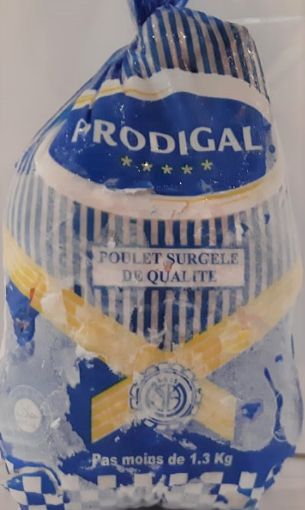 Picture of PRDIGAL POULET ENTIER SURGELE 1.3KG