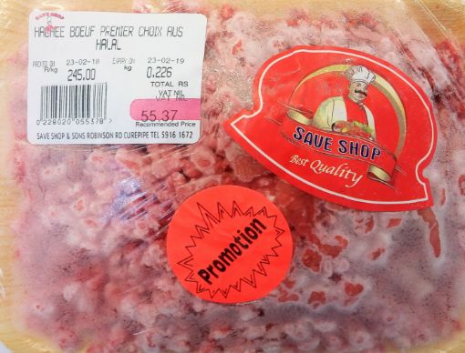 Picture of SAVE SHOP BOEUF HACHE