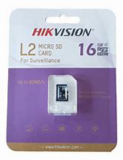 Picture of HIKVISION 16GB HIK MICROSD SURVEILLAN L2