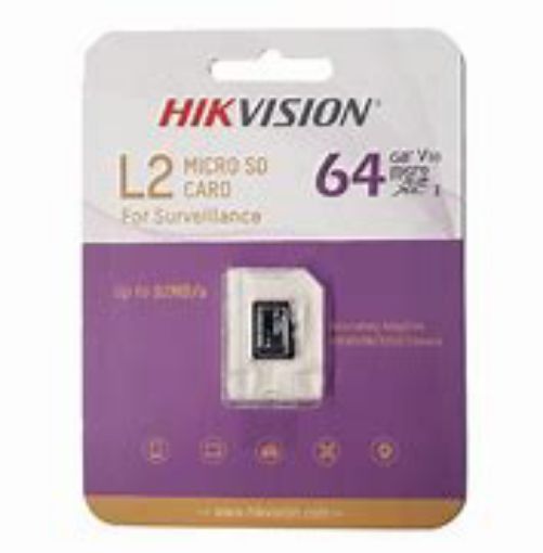 Picture of HIKVISION 64GB HIKV MICROSD SURVEILLA L2