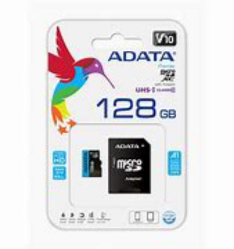 Picture of ADATA 128GB V10 PREMIER MICRO SDUHS1