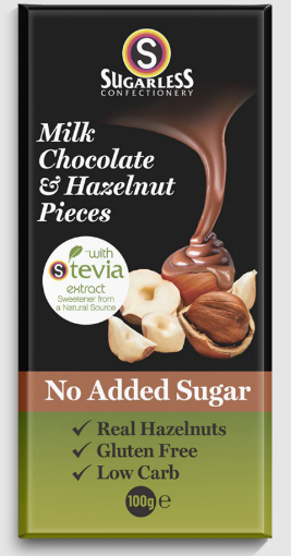 Picture of SUGARLESS MC HAZELNUT PC 100G