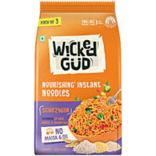 Picture of WICKED GUD INSTANT NOODLES SCHEZWAN 207G