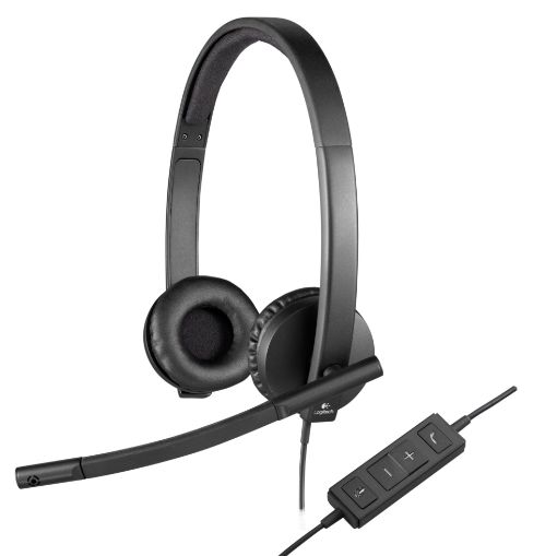 Picture of LOGITECH H570E STEREO USB HEADSET