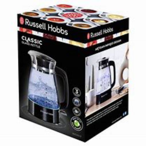 Picture of RUSSELL HOBBS GLASS KETTLE BLAK 26080