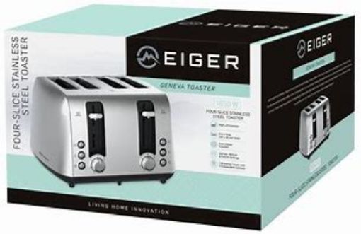 Picture of EIGER 4 SLICE SS TOASTER ST004