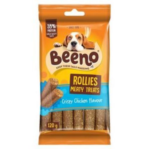 Picture of BEENO ROLLIES SHAPES CHICKEN 120G