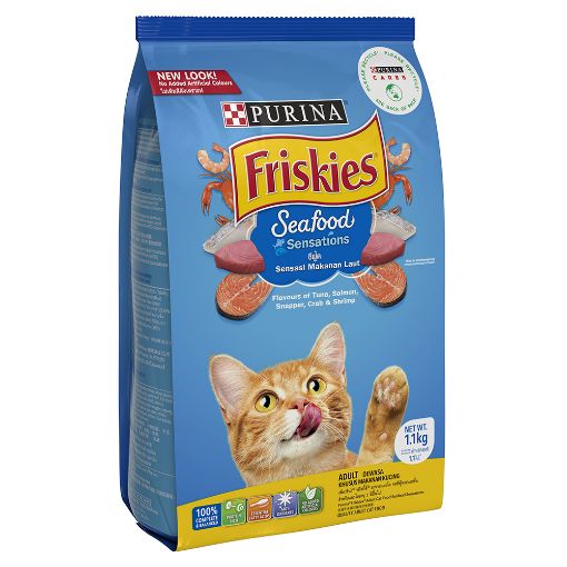 Picture of FRISKIES SEAFOOD SENSATION 1 1KG