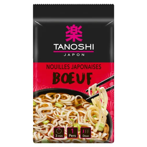 Picture of TANOSHI NOUILLE BLE BOEUF 85G