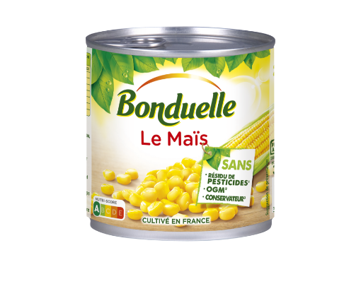 Picture of BONDUELLE MAIS SANS RRSIDU PESTICIDES 300G