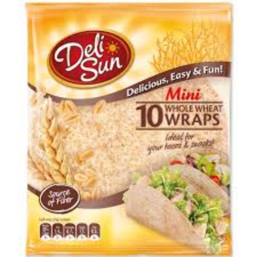 Picture of DELI SUN MINI WRAPS WHOLE WHEAT 250G