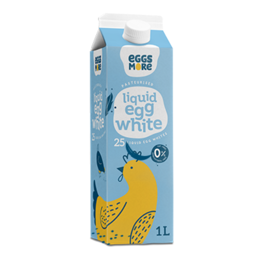 Picture of EGGSMORE LIQUID EGGS WHITE 1L