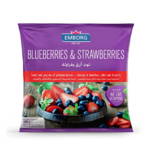 Picture of EMBORG B.BERRY/STRAWBERRY 400G