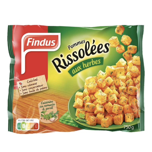 Picture of FINDUS POM.RISOLEES HERBE 750G