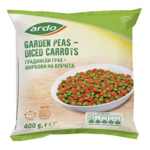 Picture of ARDO GARDEN PEAS/CARROTS 400G