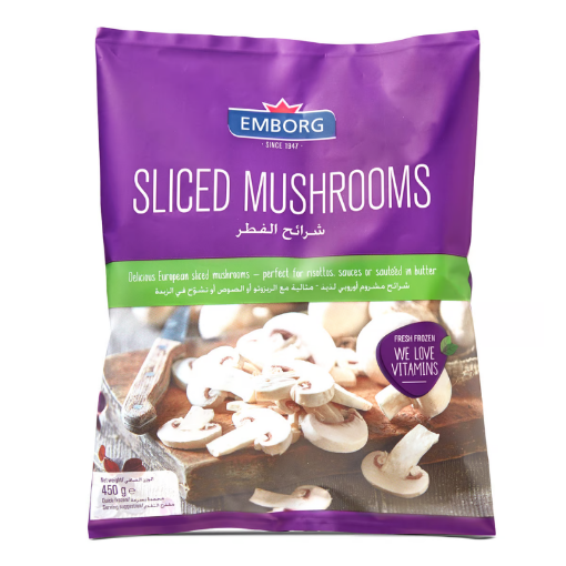 Picture of EMBORG SLICED MUSHROOM 450G