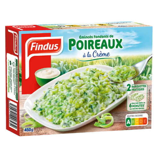 Picture of FINDUS POIREAUX A LA CREME 450G