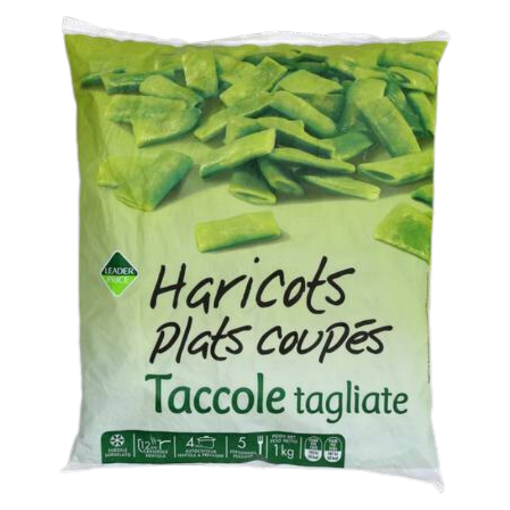 Picture of LEADER PRICE HARICOTS VERTS PLAT COUPES 1KG