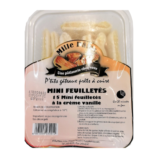 Picture of 1000 PATES FEUILLETE CREME