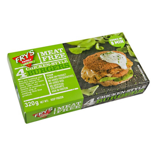 Picture of FRYS CHICKEN STYLE BURGERS 320G