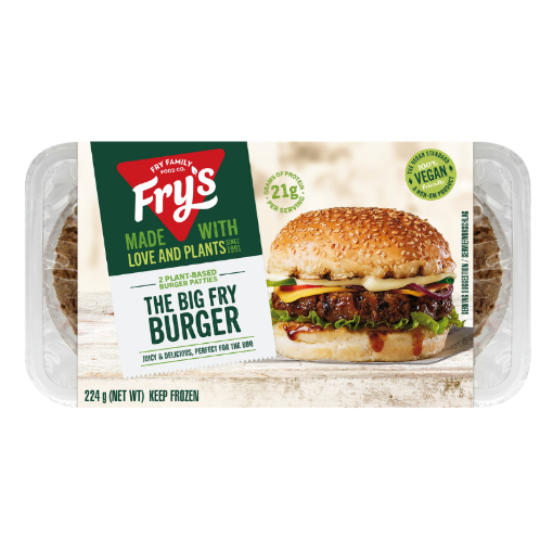 Picture of FRYS THE BIG FRY BURGER 224G