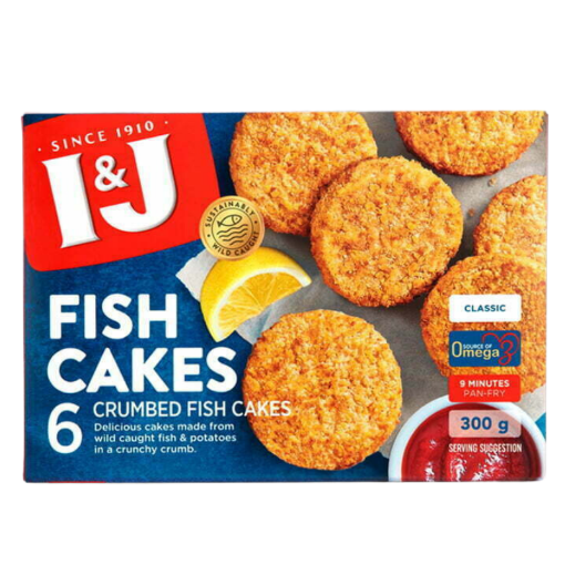 Picture of I&J   FISH CAKES 300G