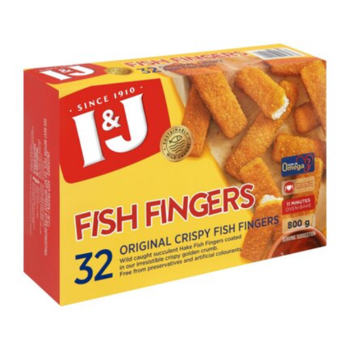 Picture of I&J FISH FINGERS 800G