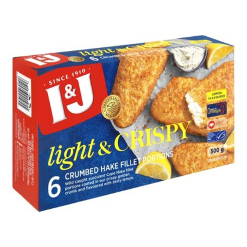 Picture of I&J LIGHT & CRISPY LEMON 500G