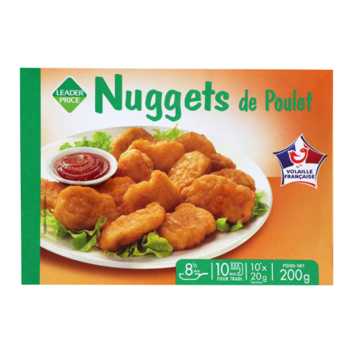 Picture of LEADER PRICE NUGGETS DE POULET 200G