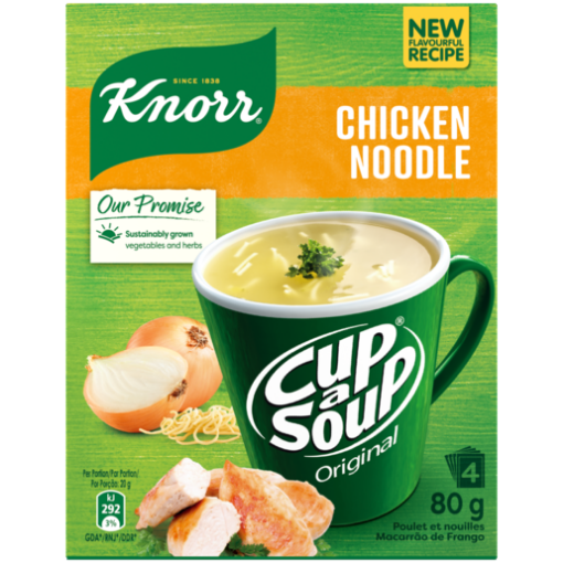 Picture of KNORR CAS CHICKEN NOODLE 4X20g