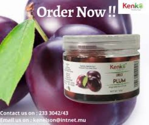 Picture of KENKO DRIED FRUIT ROSE PLUM 125G