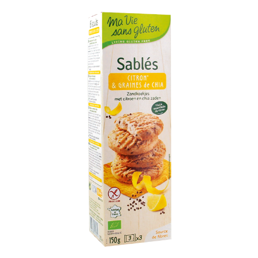 Picture of SABLES CITRON GRAIN DE CHIA 150G