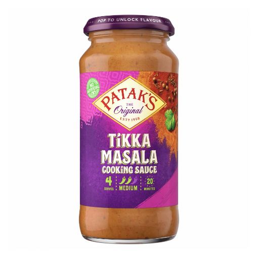 Picture of PATAKS TIKKA MASALA SAUCE 450G