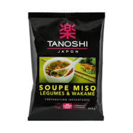 Picture of TANOSHI SOUPE MISO LEGUMES 65G