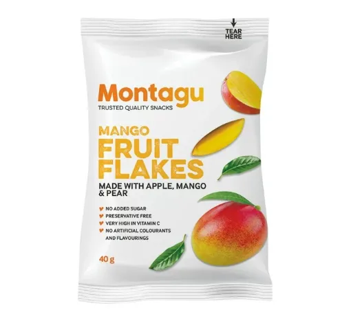 Picture of MONTAGU FRUIT FLAKES MANGO 40G