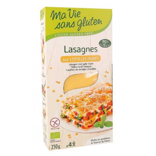 Picture of PRIMEAL LASAGNE LENTILLE JAUNE 250G