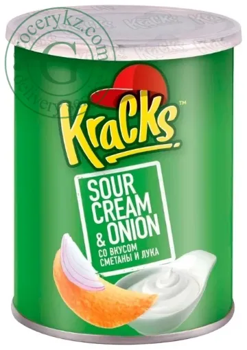 Picture of KRACKS POTATO CRIPS CREAM ONION 45GMS