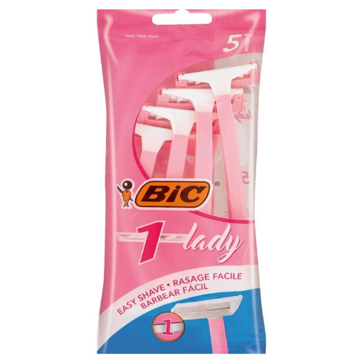 Picture of BIC 1 LADY RASOIRS X 5 POUCH