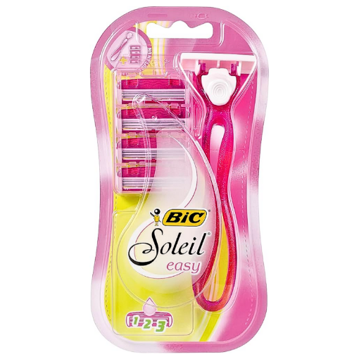 Picture of BIC SOLEIL EASY RASOIRS JETABLE FEMME PLUS 4 REFILL