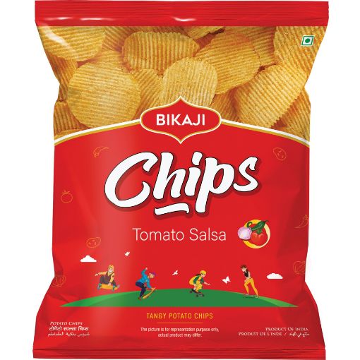 Picture of BIKAJI CHIPS TOMATO SALSA 40G