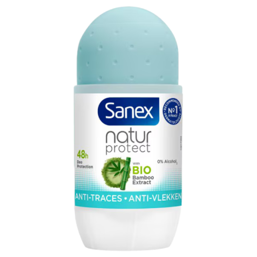 Picture of SANEX DEODORANT BILLE FEMME NATUR PROTECT BAMBOO INVISIBLE 50ML