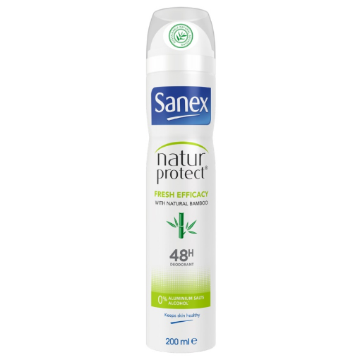 Picture of SANEX DEODORANT FEMME NATUR PROTECT BAMBOO INVISIBLE 200ML