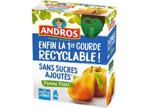 Picture of ANDROS GOURD RECYCLABLE POMME POIRE 4X90G