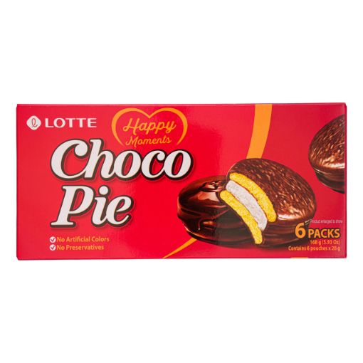 Picture of LOTTE CHOCO PIE BISCUIT CHOCO 168G