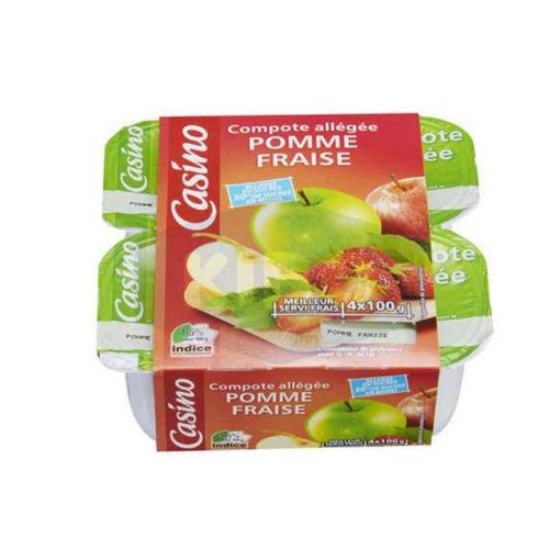 Picture of CO COMPOTE ALLEGEE POMME FRAISE 4X100G