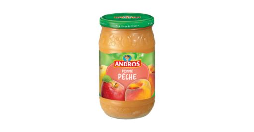 Picture of ANDROS DESSERT BOCAL POMME PECHE 730G