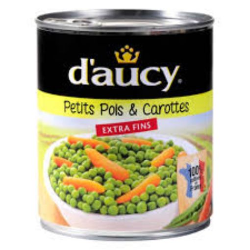 Picture of DAUCY PETIT POIS CAROTTE EXTRA FINS 400G