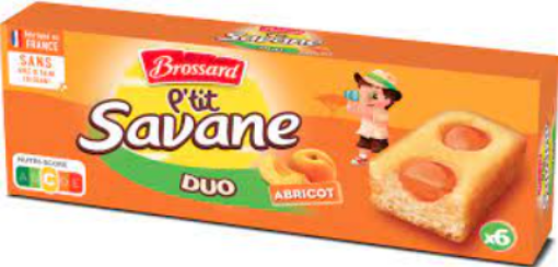 Picture of BROSSARD SAVANE DUO X6 APRICOT 150G