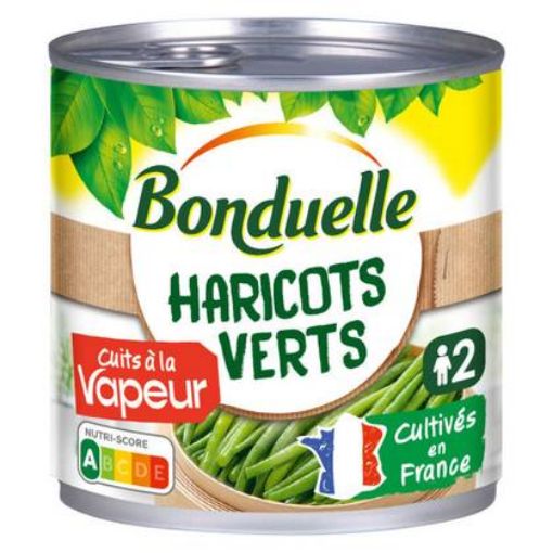 Picture of BONDUELLE VAPEUR HARICOTS VERT EXTRA FIN DM 295G